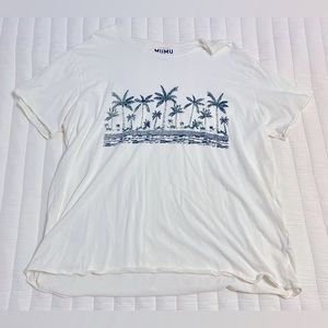 Show Me Your Mumu palm tree shirt - XL